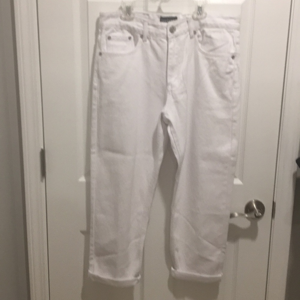 BooHoo Man Loose Fit Skater White Demin Jeans 32R